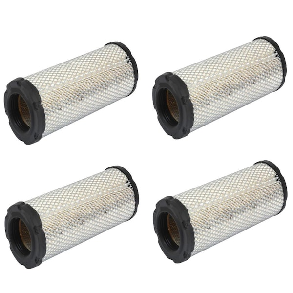Aftermarket Set of 4 Air Filters, fits Kohler, Fits kawasaki, and Fits John Deere Models FIA60-0315 - main